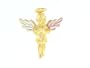 Yellow-gold Black Hills Gold Angel Tie-tac/ Lapel-pin