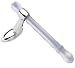 :USE Bathables Frosted Toilet Tissue Holder, Blue Tint, Polished Chrome