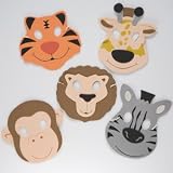 Zoo Animal Foam Animal Mask, Costume Party Favors
