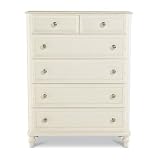 BuildABear 634124 Pawsitively Yours Five Drawer Chest in Vanilla