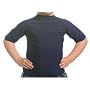 Beach Depot UPF 50+ Toddler's Short Sleeve Rash Guard Shirt - Navy