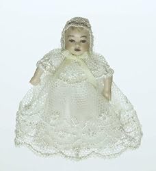 Heidi Ott Miniature Girl Baby Dollhouse Miniature