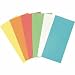 5Star(TM) Moderationskarten Rechtecke/910776 9,5x20,5cm sortiert 130 g/qm Inh.250