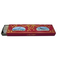 Designer 9' Lynn Chase Winter Gamebirds Wooden Fireplace Matches in Glossy Matchbox-
