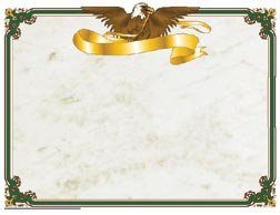 Buy Hayes School Publishing H-VA653 Eagle Certificate Border/Computer Paper