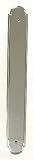 12 CTC Non-Beaded Back Plate - Polished Chrome