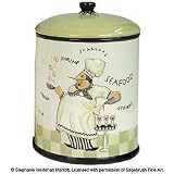 Review linens4less.com  / Buon Appetito Italian Chef Cannister - Medium