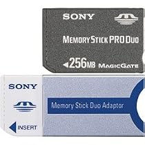 Sony 256 MB Memory Stick PRO Duo Flash Memory Card MSXM-256S