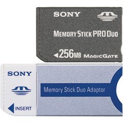 Sony 256MB MEMORY STICK PRO-DUO NEW ( MSXM-256S ) (Retail Package)