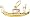 Gondola Charm, Gold Plated Silver