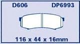 EBC Brakes DP6993 Greenstuff Street Sport Disc Pad