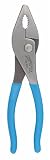 Channellock 537 7-Inch Thin Nose Slip Joint Plier with Side Cutter