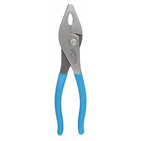 Channellock 537 7-Inch Thin Nose Slip Joint Plier with Side Cutter by Channellock
