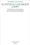 Qu'est-ce qu'une soci�t� juste? Introduction � la pratique de la philosophie politique