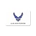 Magnet Name Card of U.S. Air Force Logo (United States Air Force)