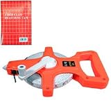 Tape Measure 100' Sae/metric W/fast Rewind Handle