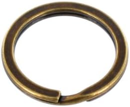 B2020 26mm Antique Brass, Key Ring, Solid Iron