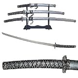3 Piece heavy Katana Super Sword Set
