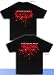 ECW - DRIPPING BLOOD WWE WRESTLING T-SHIRT - SIZE KIDS LARGE