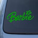 BARBIE - Vinyl Decal Sticker #A1467 | Vinyl Color: Green
