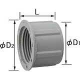 ジョイントナット CD・PF管用 ウォームグレイ DMP22JN