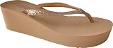 Flojos Women's Sparkle Flip Flops