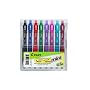 G2 Retractable Gel Ink Roller Ball Mini, Asssorted, 8/Set PIL31204
