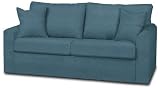 Fairview Denim faux suede Laney Sofa