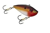 Strike King Redeye Shad Bait (Red Black back Gold Pearl Belly, 0.5-Ounce)