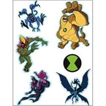 Ben 10 Tattoos 2 Sheets