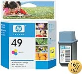 HP �v�����g�J�[�g���b�W hp49 3�F�J���[ 51649AA#003