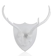 Navajo White Antler Head Ornament