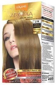 Beauty Set : 2 Units of Lolane Aroma Gold Hair Color Cream Aroma Golden Blonde L19 60g. [Free Facial Hair Epicare Spring A1Remover]