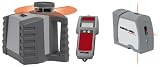 Robotoolz CP01005 Automatic Leveling Level and Manual Plumb 3-Beam Rotational Laser