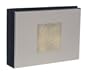 Fetco International Mixed Metal Photo Album, Maple Leaf Design, Holds 72 6 X 4 Photos, Matte Silver/Brushed Brass