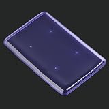 Premium Purple Soft Flexi Flexible Silicone Skin for the Nook, Barnes and Nobles Electronic eBook Reader Case Cover