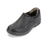 Dunham Calf Loafer in Black by Dunham