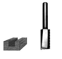 Vermont American 22305 1/2-Inch Titanium Straight Router Bit