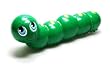 Green Wormie Bath & Shower Massager