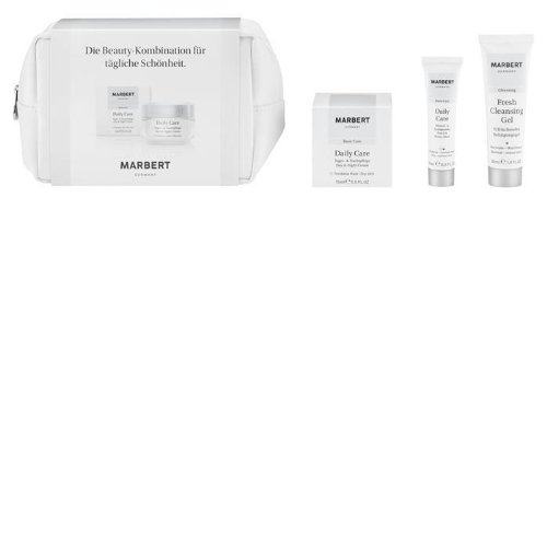 Marbert Pflege Basic Starter Set Daily Care Fresh Cleansing Gel 30 ml + Day & Night Cream  Preisvergleich