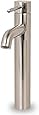 iSpring L8114BN Euro Modern Contemporary Bathroom Lavatory Vanity Vessel Sink Faucet Tall Brushed Nickel.