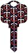 Minnesota Twins Kwikset KW1 House Key