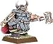 Warhammer Zwerge König mit Hammer und Schild [84-98]