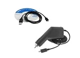 USB Data Cable + Rapid Car Charger With IC Chip For LG VX9100 EnV2, VX8610 Decoy, AX300, AX830 Glimmer, LX400 Blue, LX400 Burgundy, UX300 Cell Phone