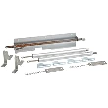 Eagle 1978G Self-Closing Adapter Kit, 2" Height x 6" Width x 16-1/2" Depth, for Under-Counter Safety Cabinet