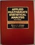 Applied Multivariate Statistical Analysis