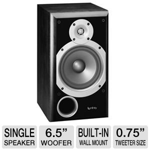 Infinity Primus P163BK Two-way 6 1/2-Inch Bookshelf/Satellite Speaker (Black, Each)