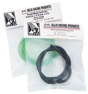 HelixRacing Products Colored Fuel Line - 1/4in. x 3/8in. 3ft. - Clear 140-3806
