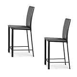 Zuo Arcane Counter Chair, White, set of 2