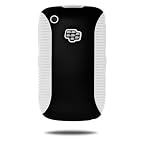 Amzer AMZ91289 TPU-PolyCarbonate Hybrid Case for BlackBerry Curve 3G 9300 and BlackBerry Curve 8520 (Black and White)